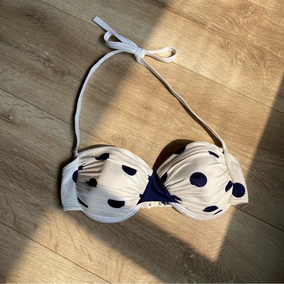 Vintage Christina bikini top polka dot pin up style - Picture 1 of 11